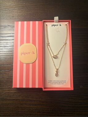 NEW Piper K Gold Layered Necklace